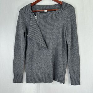 J. Crew Gray Crew Neck Sweater